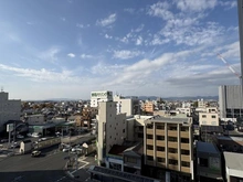 【愛知県/豊橋市白河町】プラウドタワー豊橋 眺望：共用廊下から