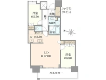 【愛知県/名古屋市中区栄】プラウドタワー名古屋栄 間取り図