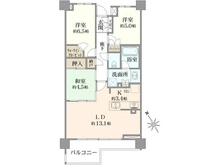 【愛知県/名古屋市昭和区八事富士見】プラウド八事富士見 間取り図