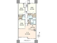 【愛知県/名古屋市東区泉】プラウドタワー名古屋久屋大通公園 間取り図