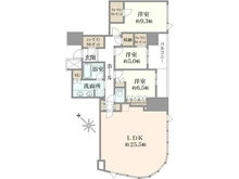 【愛知県/名古屋市千種区山門町】パークコート覚王山山門町 間取り図