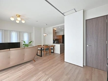 【愛知県/名古屋市中区正木】プラウド金山エアリーコート 洋室：奥側：LDK部分