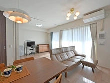 【愛知県/名古屋市中区正木】プラウド金山エアリーコート リビング・ダイニング：奥側：洋室