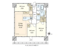 【東京都/港区港南】リビオタワー品川 間取り図