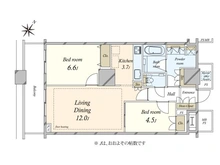 【東京都/中央区勝どき】THE TOKYO TOWERS SEA TOWER 間取り図