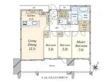 【東京都/江東区豊洲】スカイズタワー＆ガーデン 間取り図