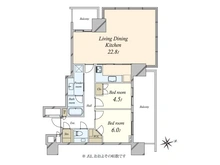 【東京都/港区浜松町】パークコート浜離宮ザタワー 間取り図