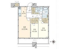 【東京都/品川区東五反田】パークタワーグランスカイ 間取り図