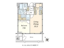 【東京都/港区虎ノ門】虎ノ門ヒルズレジデンス 間取り図