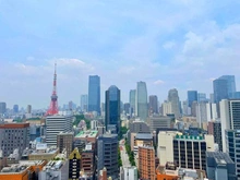 【東京都/港区浜松町】パークコート浜離宮ザタワー 眺望：ズーム無し