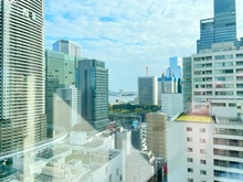 【東京都/港区浜松町】パークコート浜離宮ザタワー 眺望：LDK（南側）から
※ズームなし