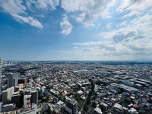 【神奈川県/川崎市中原区小杉町】パークシティ武蔵小杉ザ ガーデンタワーズウエスト 眺望：バルコニーから（南西側）