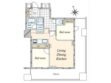 【東京都/港区虎ノ門】グランスイート虎ノ門 間取り図