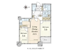 【東京都/中央区佃】センチュリーパークタワー 間取り図
