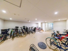 【東京都/港区元麻布】有栖川パークハウス 駐輪場