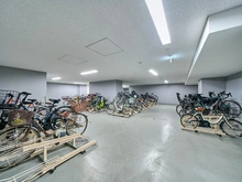 【東京都/港区三田】パークマンション三田綱町ザ・フォレスト 駐輪場