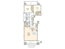 【東京都/渋谷区渋谷】グランリビオ表参道 間取り図