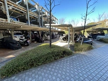 【神奈川県/横浜市南区永田台】レイディアント横濱ユーロヒルズ 駐輪場