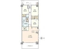 【神奈川県/横浜市磯子区汐見台】クレストレジデンス横浜　SKY VIEW SHIOMIDAI 間取り図