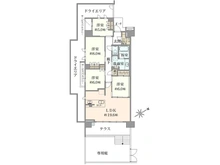 【神奈川県/横浜市磯子区磯子】ブリリアシティ横浜磯子 M棟 間取り図