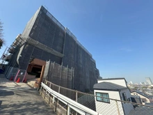 【神奈川県/横浜市南区山谷】ハイマート横浜 外観：大規模修繕中