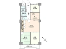【神奈川県/横浜市南区山谷】ハイマート横浜 間取り図