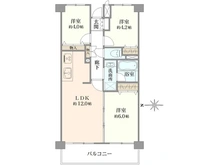 【神奈川県/横浜市港北区樽町】大倉山北パーク・ホームズ弐番館 間取り図