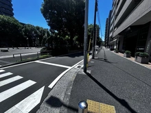 【神奈川県/横浜市中区蓬莱町】クリオ横浜関内弐番館 前面道路