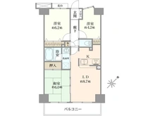 【神奈川県/横浜市中区蓬莱町】クリオ横浜関内弐番館 間取り図