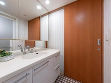 【神奈川県/川崎市高津区新作】コスモ武蔵新城ブライトステージ 洗面所