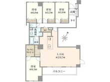 【神奈川県/横浜市青葉区藤が丘】グランフォルム藤が丘 間取り図
