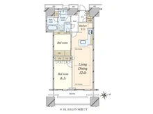 【東京都/新宿区富久町】富久クロスコンフォートタワー 間取り図