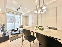 【東京都/港区白金台】ピアース白金台三丁目 リビング・ダイニング：※家具・調度品等は販売価格に含まれておりません