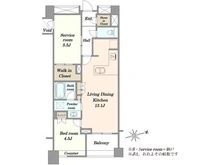 【東京都/港区白金台】ピアース白金台三丁目 間取り図