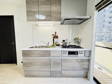 【東京都/新宿区市谷薬王寺町】スカイコート市ヶ谷第3 キッチン