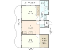 【東京都/新宿区市谷薬王寺町】スカイコート市ヶ谷第3 間取り図