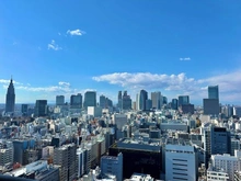 【東京都/新宿区富久町】富久クロスコンフォートタワー 眺望：バルコニーから