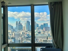 【東京都/新宿区富久町】富久クロスコンフォートタワー 眺望：洋室から