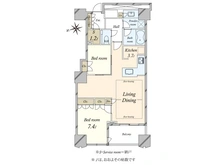 【東京都/新宿区富久町】富久クロスコンフォートタワー 間取り図
