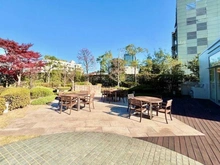 【東京都/新宿区市谷本村町】ザ・センター東京　THE　CENTER　TOKYO 共用部：バーベキュースペース