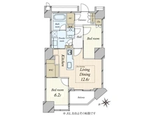 【東京都/新宿区市谷本村町】ザ・センター東京　THE　CENTER　TOKYO 間取り図