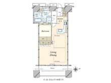 【東京都/新宿区富久町】富久クロスコンフォートタワー 間取り図