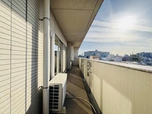 【東京都/新宿区左門町】フォルム四谷外苑東 バルコニー：リビング・ダイニング