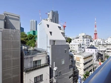 【東京都/港区東麻布】エクセレント麻布十番 眺望：東京タワービュー