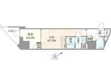 【東京都/中野区中野】オープンレジデンシア中野ステーションサイド 間取り図