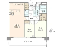 【東京都/世田谷区太子堂】グランドヒルズ三軒茶屋ヒルトップガーデンC棟 間取り図
