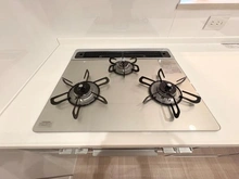 【東京都/豊島区目白】グランヴィル目白 キッチン：三口コンロ