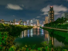 【東京都/新宿区市谷加賀町】ザ・パークハウス市谷加賀町レジデンス 外濠（現地より約780m）：