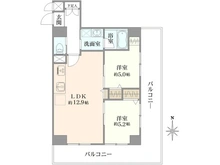 【東京都/新宿区西早稲田】ライオンズマンション西早稲田 間取り図