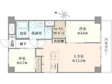 【東京都/新宿区四谷坂町】パレ坂町 間取り図